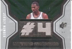 2007 SPx Authentic Michael Finley Dual Game-Worn Jersey Card