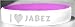 I Love Jabez Custom Wristband