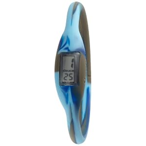 Deuce Brand Men\’s DBCBUXL The Original Silicone Rubber Sports Camo Blue 19cm Watch