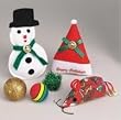 Holiday Cat Toys - Value 6-pack of Cat Christmas Toys