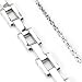 Railroad Style Bicycle Chain Bracelet 11MM in title=