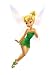 RoomMates RMK1494GM Tinker Bell Giant Wall Decal with Glitter Wings