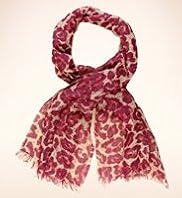 Animal Print Scarf with Modal