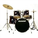 Ludwig Accent CS 5-Piece Drum Kit - Power Kit Black Finish