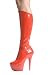 E-609-Emma, Stretch Knee Boots with 6 in heel