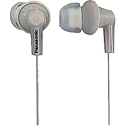 Panasonic RP-HJE160-W ErgoFit In-Ear Earbud (White) by Panasonic