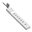 Belkin Products - Belkin - Home Series SurgeMaster Surge Protector, 7 Outlets, 12ft Cord - Sold As 1 Each - Great for general electronics and home appliances. - Filters EMI/RFI noise up to 43 dB. - Connected equipment warranty.