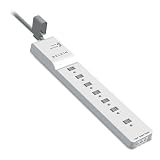 Belkin Products - Belkin - Home Series SurgeMaster Surge Protector, 7 Outlets, 12ft Cord - Sold As 1 Each - Great for general electronics and home appliances. - Filters EMI/RFI noise up to 43 dB. - Connected equipment warranty.