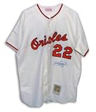 Jim Palmer Signed Baltimore Orioles White Mitchell and Ness Jersey