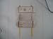 Triangular Wooden Sword Stand with Sword Maintenance Instruction #238