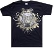 RED I FLIGHT - Night Shift - Black T-shirt