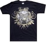 RED I FLIGHT - Night Shift - Black T-shirt