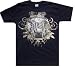 RED I FLIGHT - Night Shift - Black T-shirt