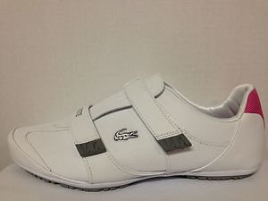 Womens Lacoste Arixia PS SPW SYN 7 24SPW2203B53 White Pink Sneakers (WOMEN SIZE 7.5, White Pink)