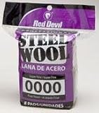 RED DEVIL 8 Pack #0000 Steel Wool