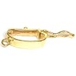 Pearl Enhancers Bead Clasp 14K Gold Finding