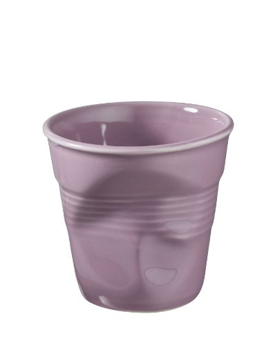 Revol 643205 Froisses Cappuccino Crumple Tumbler, Blueberry