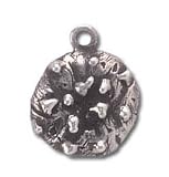 Solid Sterling Silver Chocolate Chip Cookie Charm