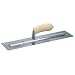 MARSHALLTOWN The Premier Line MXS66 16-Inch by 4-Inch Finishing Trowel with Curved Wood Handle