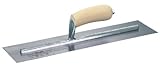 MARSHALLTOWN The Premier Line MXS56 12-Inch by 3-Inch Finishing Trowel with Curved Wood Handle by MA