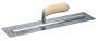 MARSHALLTOWN The Premier Line MXS66 16-Inch by 4-Inch Finishing Trowel with Curved Wood Handle