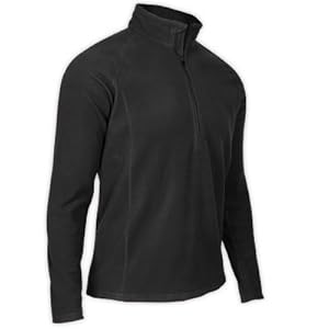 Eastern Mountain Sports Ems Men's Coldsnap Microfleece 1/4 Zip M Jet Black