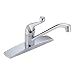 Delta Faucet 100-WF Classic, Single Handle Kitchen Faucet, Chrome