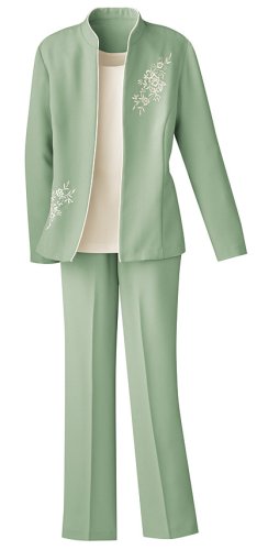 3-Piece Embroidered Suit
