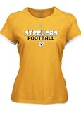Pittsburgh Steelers Gemini Too Cap Sleeve Woman's Tee