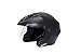 Mototrance Blaze Trace Open Face Helmet (ISI Mark) (Matt Black) RS.695.00