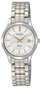 Seiko #SXDC39 Women's Two Tone Stainless Steel Casual Dress Watch