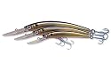 Yo-Zuri Crystal Minnow Deep Diver Lures Size: R539 (4 3/8"); Color: Greenback (OK)