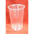 100 Trinkbecher Kunststoff klar 200ml Plastikbecher 0.2l, Einweggeschirr versandfertig