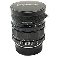 Voigtlander Nokton 35mm f/1.2 Aspherical Wide Angle Leica M Mount Lens - Black