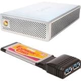 CalDigit 1TB AV Drive with USB 3.0 Card for Laptop, 5 Gbps Speed, Mac/Windows