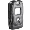 Padded case for Motorola RAZR Premium leather with rachet