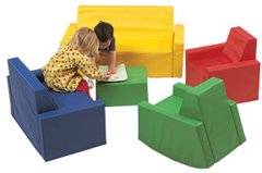 Toys: 5PC FAMILY ROOM SEATING SET