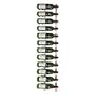 VintageView 24 Bottle Wine Rack -2 Deep - Platinum
