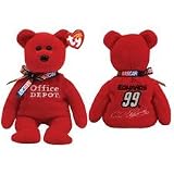 Ty NASCAR Beanie Baby Bear Carl Edwards #99