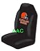 Set of 2 NFL Licensed Universal-fit Front Bucket Seat Cover - Cleveland Browns
