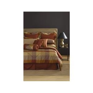 Rachael Ray Spice Plaid Modern Plaid Spice Comforter Set Queen by