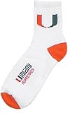 Miami Hurricanes Socks Three Pair Pack