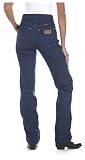 Wrangler Women's 32 Inseam Cowboy Cut Slim Fit Jeans