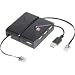 Travel USB 4-Port Hub w/ Ethernet Cable