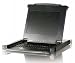ATEN 8ポート LCD一体型KVMドロワー CL1008 MJJL 同梱マウントキット:ラージ
