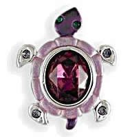 Purple Turtle Pin