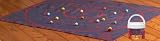 MEGA MARBLES GAME MAT SET (Marbles Mat, Marbles & Game Rules)