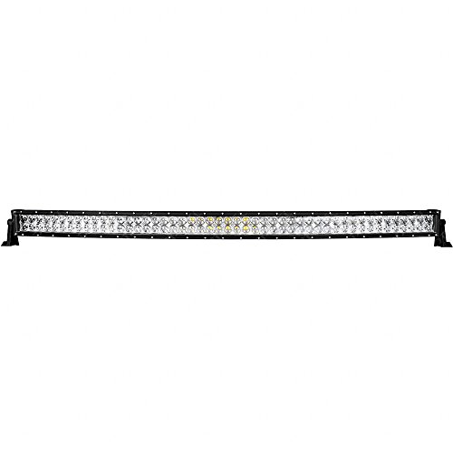 ECCPP 4D Reflect OSRAM 50"288W Curved Off Road LED Work Light Bar Auxiliary Driving Lamp Flood Spot Combo Beam For 4x4-Jeep/Cabin/UTE/SUV/ATV/Truck/Car/Boat/Fishing excavator/engineering vehicle/mining vehicle/beach car/fire truck/rescue vehicles/police car/Garden square/industrial plant (288W 4D Curved LED)