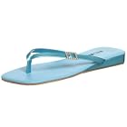 Miss Me Women's Buckle Raven Flip Flop
