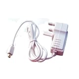 iDelta - 3PIN UK wall Power charger plug in Pink for Creative Zen Player